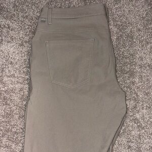 Lulu Lemon ABC Pants, Stone, 34x32